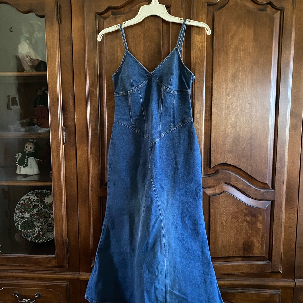 NWOT Jean dress, NEW, Never worn